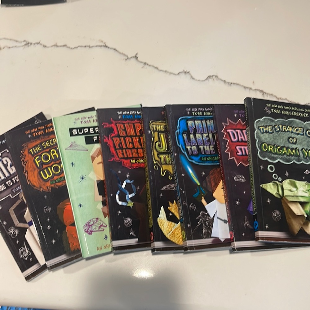The Origami Yoda Files Collectible 8 book set